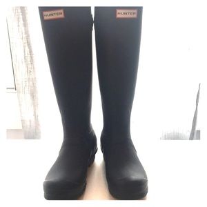 Navy Hunter Rainboots
